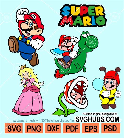 super mario cricut svg|Super Mario Svg Cricut